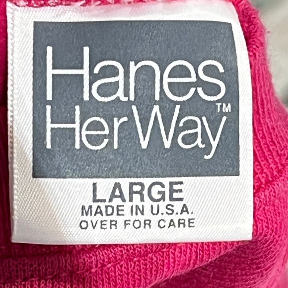 Vintage 90s Teddy Bear Dark Pink Crewneck Pullover Sweatshirt Women's - Picture 4 of 4